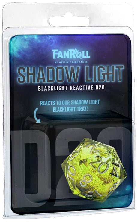 LIQUID DICE INDIVIDUAL D20 ELIXIR SHADOW LIGHT