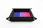 Fold Up Dice Velvet Tray Pride Bisexual