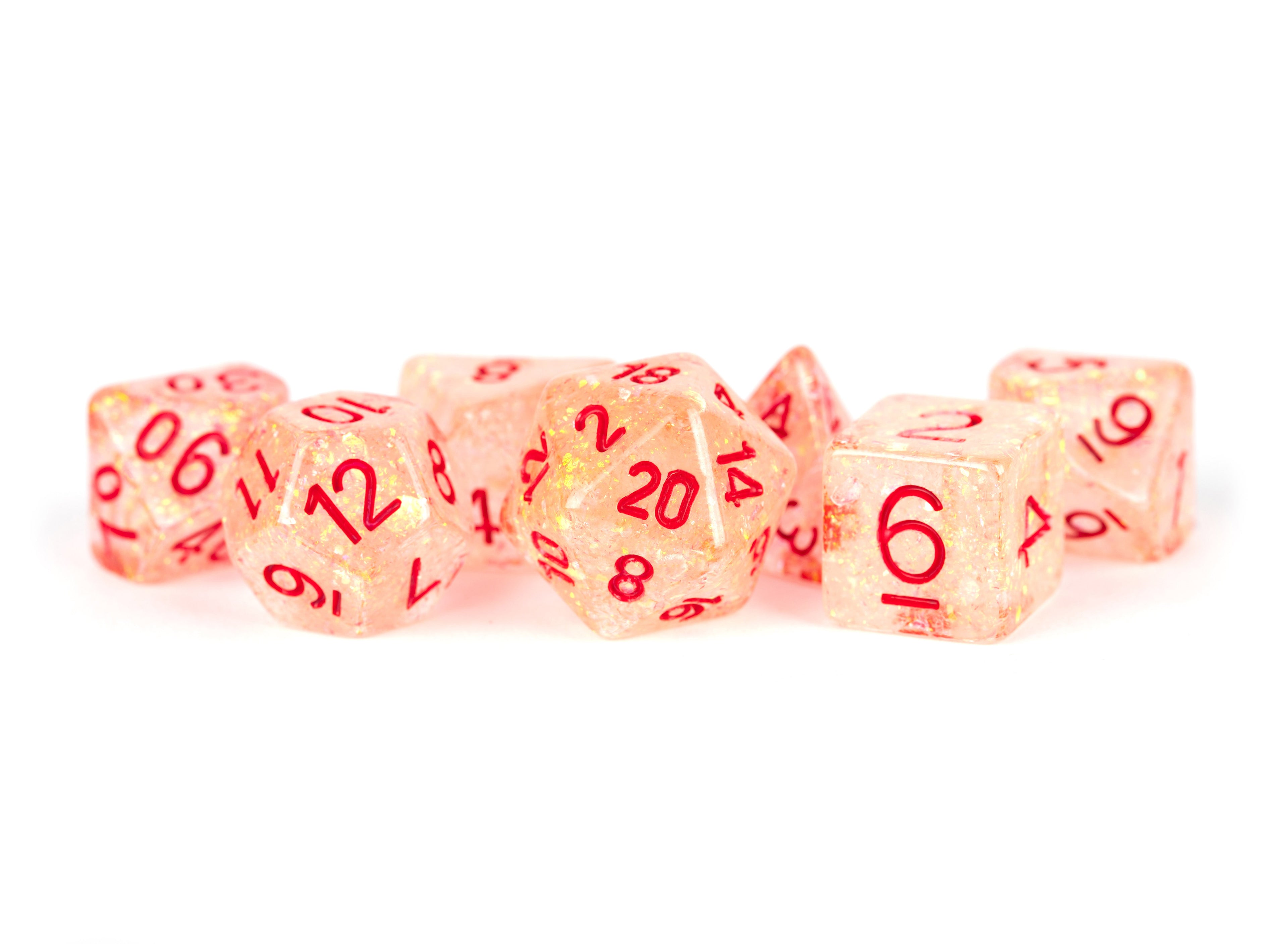 FanRoll RESIN 7 DICE SET 16mm
