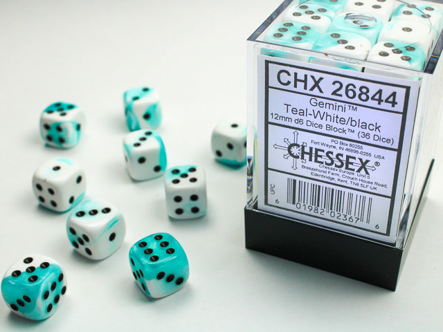 12MM d6 Dice Block (36 dice)