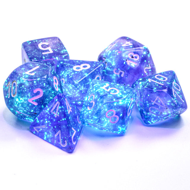 Borealis 7-die Set Purple/white Luminary