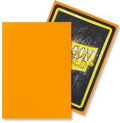 Dragon Shield Sleeves Matte Orange 100ct