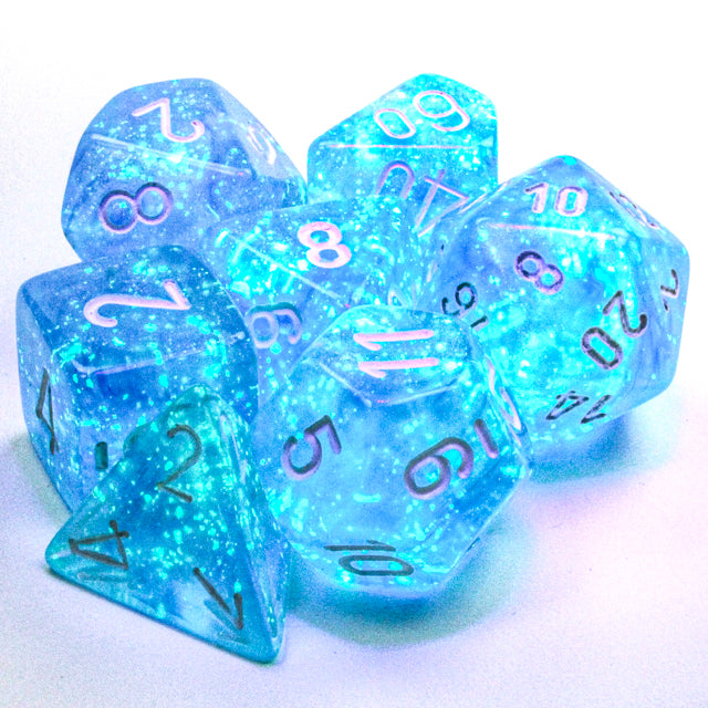 Borealis 7-die Set Sky Blue/white Luminary