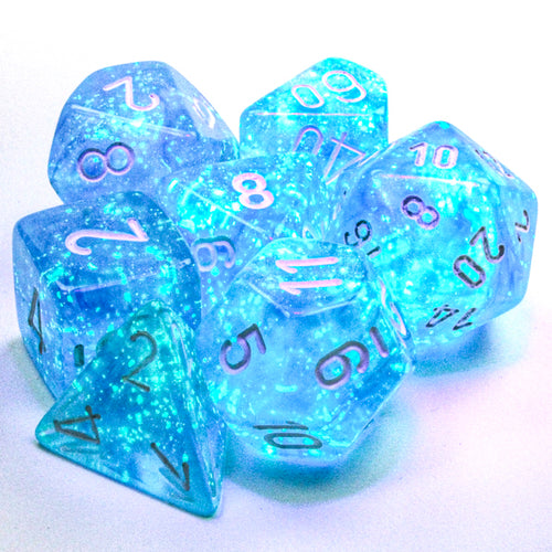 Borealis 7-die Set Sky Blue/white Luminary