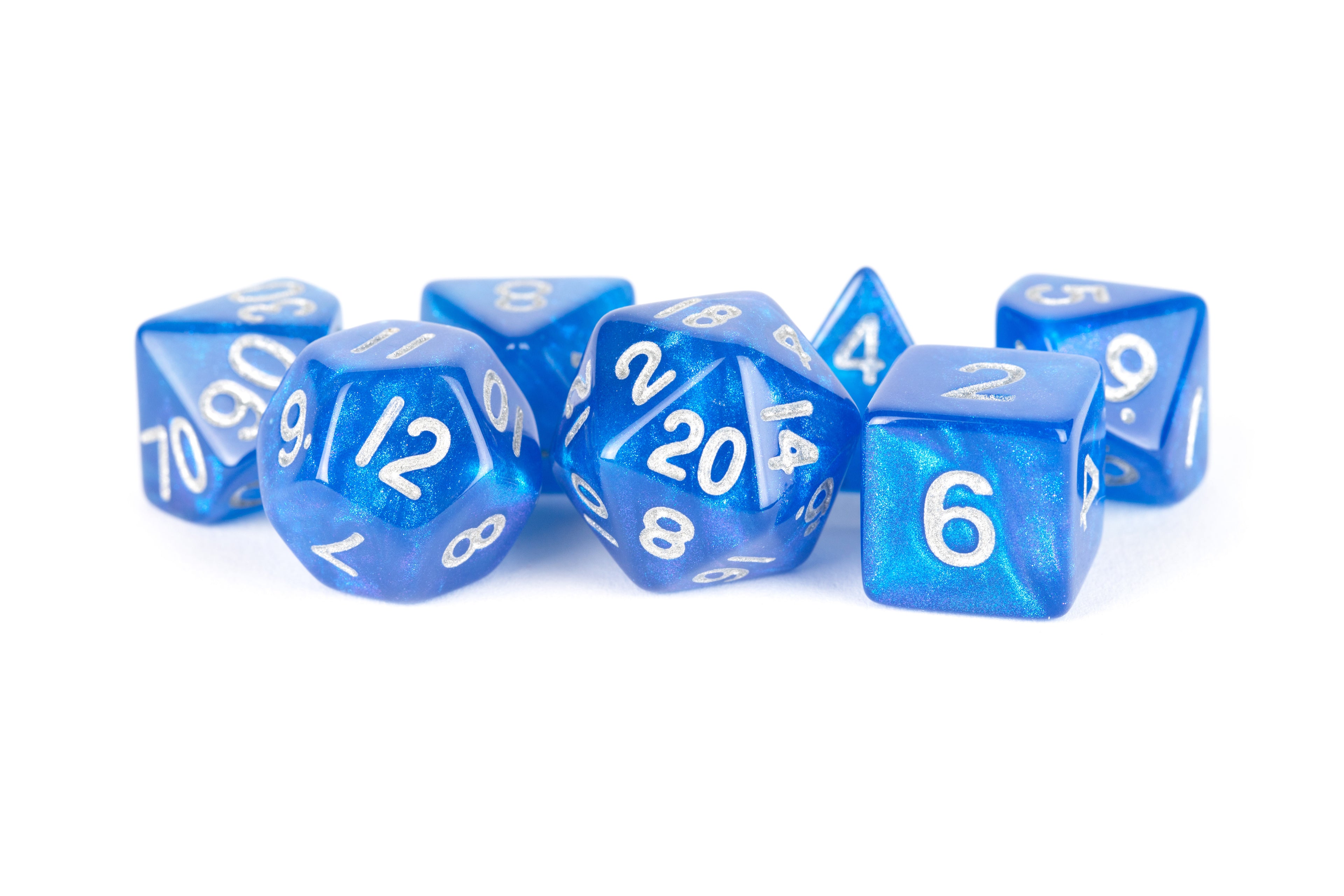 FanRoll Acrylic 7 DICE SET 16mm