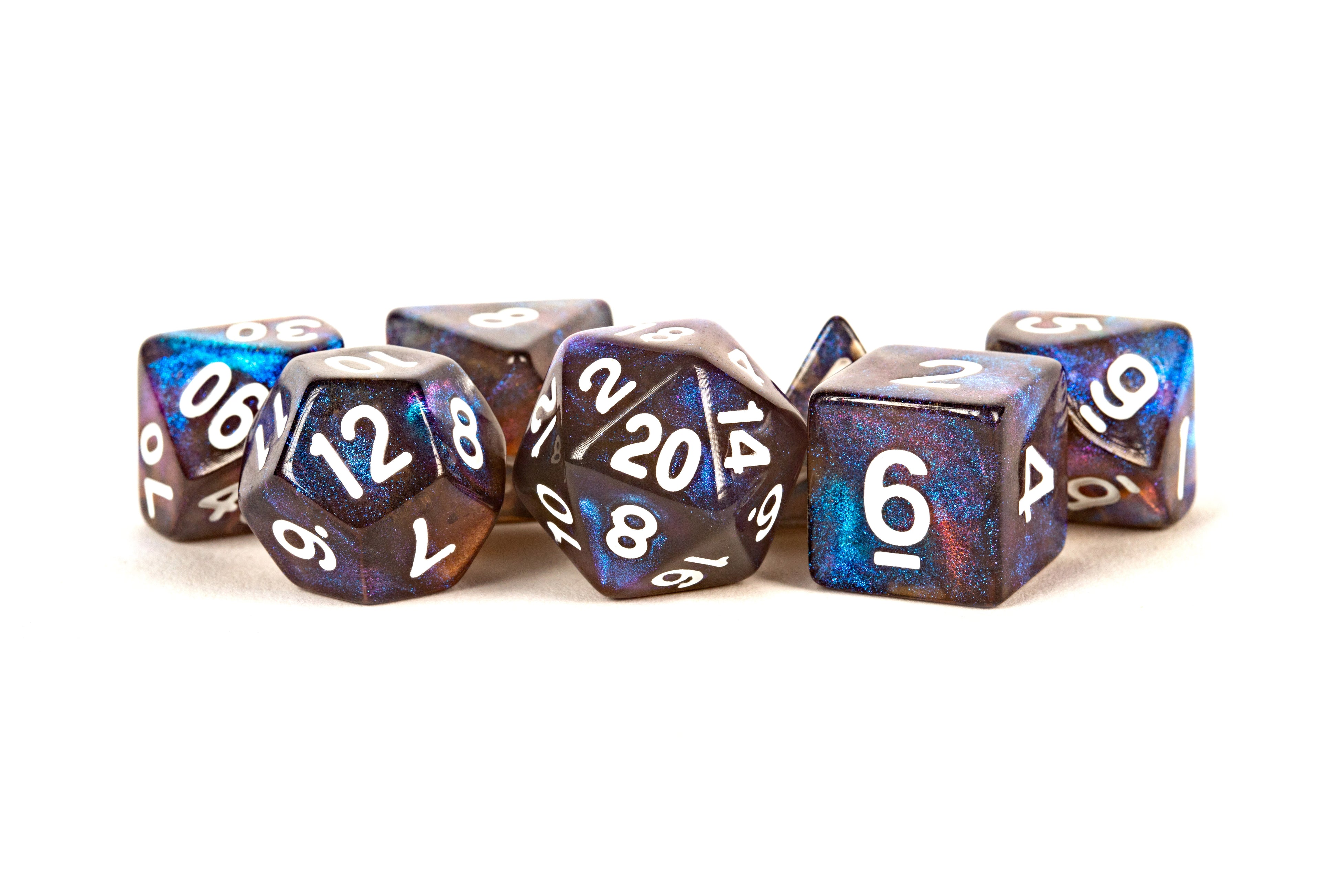 FanRoll Acrylic 7 DICE SET 16mm