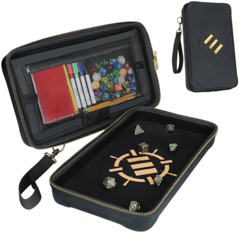 AP Enhance Dice Organizer Case & XL Tray Black