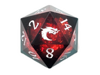 Sharp Edged 22mm D20 - Liquid Infused - Christmas Fury